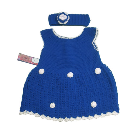 Handmade Baby Frock | Soft & Cozy Wool Dress for Girls | Hastakala Nepal