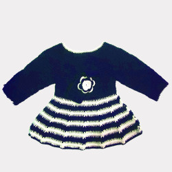 Handmade Baby Frock | Soft & Cozy Wool Dress for Girls | Hastakala Nepal