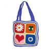 Hand-Crocheted Tote Bag | Stylish & Durable Granny Square Bag | Hastakala Nepal